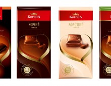 Упаковка шоколада «Корона»