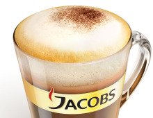 3D: Стеклянная кружка Jacobs